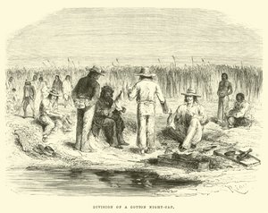 Division of a cotton night-cap by Edouard Riou